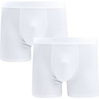 Alan Red Boxer Shorts 2-Pack Black White size M