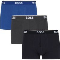 BOSS Short Boxer Shorts Power 3-Pack 487 Blue Dark Blue Grey Dark Grey Multicolour size XXL
