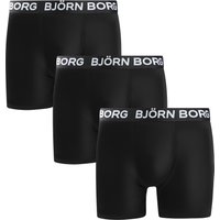 Björn Borg Sports Boxers 3-Pack Black size M