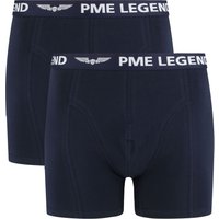 PME Legend Boxershorts 2-Pack Uni Navy Blue Dark Blue size L