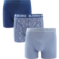 Bjorn Borg Boxers 3Pack Stretch Light blue Blue Dark Blue size L