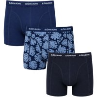 Bjorn Borg Boxers 3Pack Blue Dark Blue size L