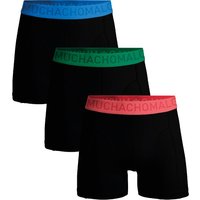 Muchachomalo Boxer Shorts Microfiber 3-Pack 36 Multicolour Black size XXL