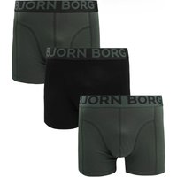 Bjorn Borg Boxers 3Pack Green Dark Green size L