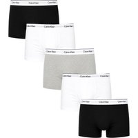 Calvin Klein Boxershorts 5-Pack Multicolour Black White Grey size XXL
