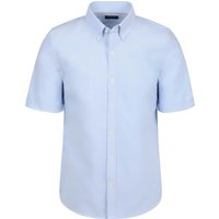 Steppin' Out Short Sleeve Shirt Oxford Yale Light Light blue Blue size XL