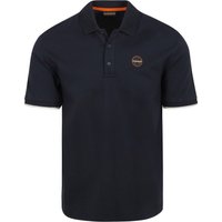 Napapijri E-Badge Polo Shirt Navy Blue Dark Blue size M
