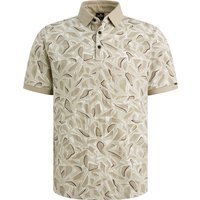 Vanguard Polo Shirt Piqué Print Beige Khaki size M