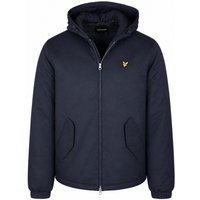 Lyle & Scott Jacket Hooded Navy Dark Blue Blue size M