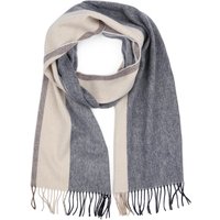 Profuomo Scarf Wool Stripes Multicolour Beige Blue Brown