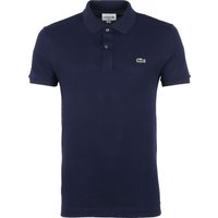 Lacoste Polo Shirt Pique Navy Blue Dark Blue size L
