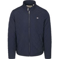 Gant Jacket Quilted Navy Blue Dark Blue size L