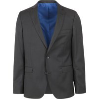 Suitable Blazer Piga Wool Dark Black Dark Grey Grey size 102