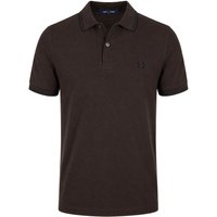 Fred Perry Polo Shirt Tipped M3600 86C Brown size M