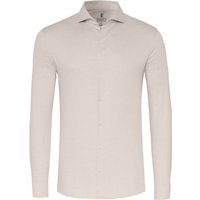 Desoto Essential Shirt Hai Piqué Beige size 48