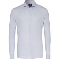 Desoto Essential Shirt Hai Piqué Stripes Blue size 44