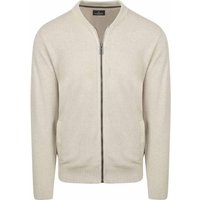CASAMODA Pullover Zip Structure Ecru Beige size L