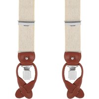 Profuomo Suspenders Beige