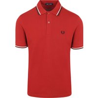 Fred Perry Polo Twin Tipped M3600 74A Red size L