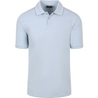 Suitable Respect Polo Shirt Tiger Light Light blue Blue size S