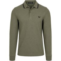 Fred Perry Longsleeve Polo Z50 Green size L