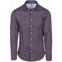 Desoto Shirt Multi Stripe Red size XXL