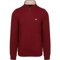 NZA Halfzip Samuel Cherry red Red size XXL