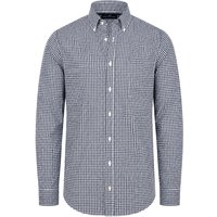 Steppin' Out Shirt Vichy Checks Navy Dark Blue Blue size XXL