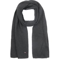 Tommy Hilfiger Rib Scarf Anthracite Grey Dark Grey