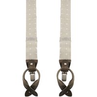 Sir Redman Suspenders Bridal Blossom Taupe
