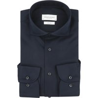 Profuomo Twill Shirt Extra Long Sleeves Navy Blue Dark Blue size 45