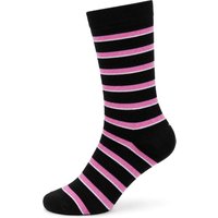 Steppin' Out Socks Stripes Navy Pink Blue Dark Blue