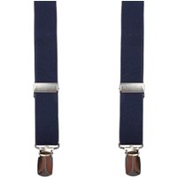 Suitable Suspenders X-Model Navy Blue Dark Blue
