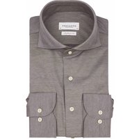 Profuomo Japanese Knitted Shirt Melange Brown size 40