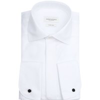 Profuomo Tuxedo Shirt Double Cuff White size 43