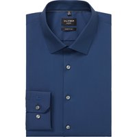 OLYMP No'6 six Shirt Skinny Fit Dark Dark Blue Blue size 38