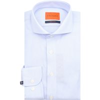 Suitable Shirt Jacquard Luxe Light Light blue Blue size 43