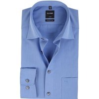 Olymp Luxor shirt Modern Fit Blue size 48