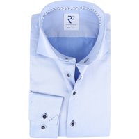 R2 Shirt Extra Long Sleeves Light blue Blue size 48
