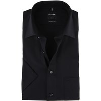 OLYMP Shirt Luxor Black size 39