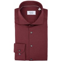 Pure The Functional Shirt Bordeaux Burgundy Red size 38