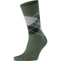 Burlington Manchester Socks Checkered 7982 Green Dark Green size 40-46