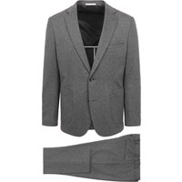 Suitable Jersey Suit Anthracite Dark Grey Grey size 46