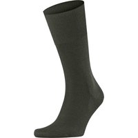 Falke Airport Sock Wool Blend 7155 Dark Dark Green Green size 45-46