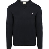 Gant Pullover V-Ausschnitt Navy - Größe XL