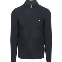 Lammwoll-Pullover 1/4 Reißverschluss Lyle & Scott Blend