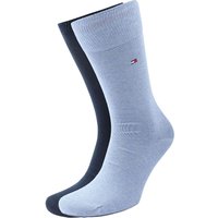 Tommy Hilfiger Classic 2-Pack Socken Blau 134 - Größe 39-42