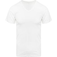 Mey Noblesse V-Ausschnitt T-Shirt Weiß - Größe XXL