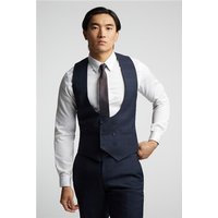 Click to view product details and reviews for Alexandre Tailored Fit Navy Blue Textured Check Waistcoat. Click to view product details and reviews for Alexandre Tailored Fit Navy Blue Textured Check Waistcoat.