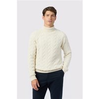 Click to view product details and reviews for Melka Ecru Cable Knit Roll Neck Jumper Beige. Click to view product details and reviews for Melka Ecru Cable Knit Roll Neck Jumper Beige.